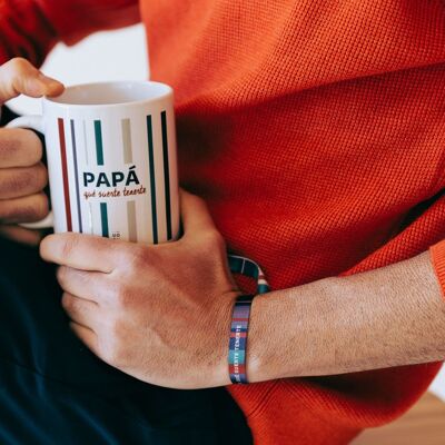 UO Original gift mug for parents with the phrase Dad, how lucky to have you