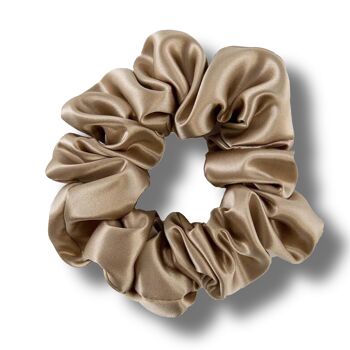 YOSMO 100% Silk Scrunchie - Soie de mûrier - Accessoire cheveux - Articles de luxe - Taille Medium 5