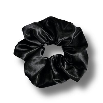 YOSMO 100% Silk Scrunchie - Seda de morera - Accesorio para el cabello - Artículos de lujo - Talla Mediana