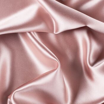 YOSMO 100% Silk Scrunchie - Soie de mûrier - Accessoire cheveux - Articles de luxe - Taille Medium 14