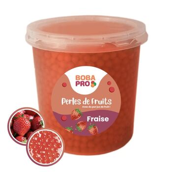 Perles de fruits pour BUBBLE TEA - Popping Boba - 4 x 3,2kg 5