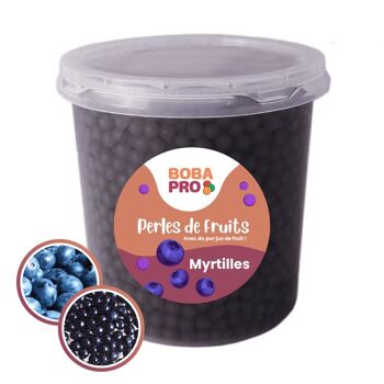 Perles de fruits pour BUBBLE TEA - Popping Boba - 4 x 3,2kg 7