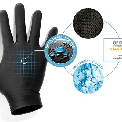 Reusable Stop Covid protective gloves
