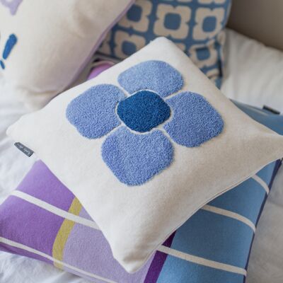 Doris mini Pillow-cover Blue