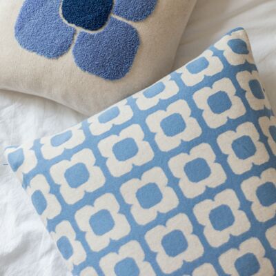 Doris Pillow-cover Blue