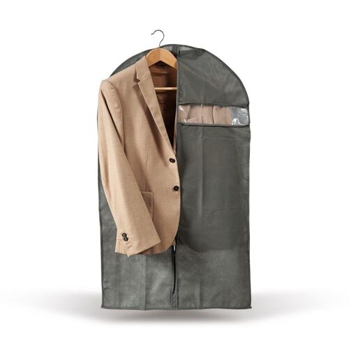 SACCO CUSTODIA TNT coll. Easybag - cm. 61x106 - Vestiabito giacca - cenere