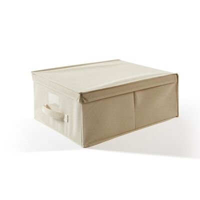 SCATOLA CUSTODIA TNT coll. Easybox - cm. 36x48xh.19 - écru