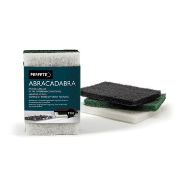 CONF. FIBRE ABRASIVE 3 PIÈCES "Abracadabra" B/V/N 1