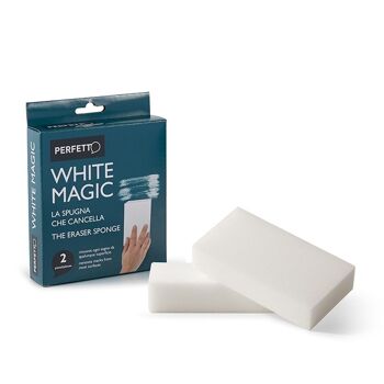 Pack ÉPONGE EFFAÇANTE TACHES "Whitemagic". 2 pièces 1