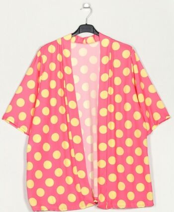 Kimono large à pois 1