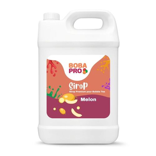 Sirop de Melon pour Bubble Tea - Bidon (2.5kg)