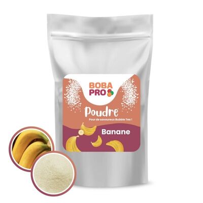Plátano en Polvo para Bubble Tea - Sobre (1kg)