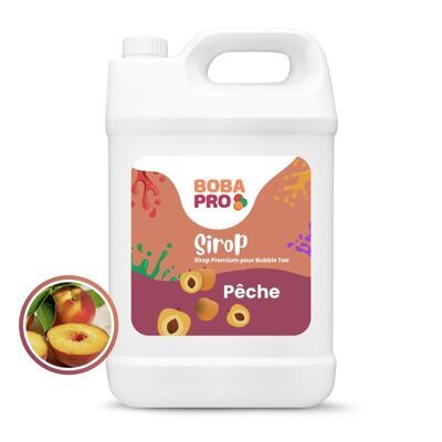 Peach Syrup for Bubble Tea - Canister (2.5kg)