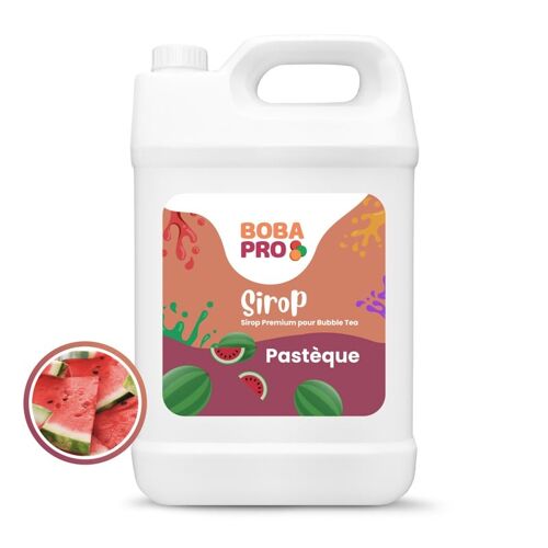 Sirop de Pastèque pour Bubble Tea - Bidon (2.5kg)