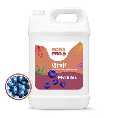 Blueberry Syrup for Bubble Tea - Canister (2.5kg)