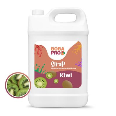 Kiwi syrup for Bubble Tea - Canister (2.5kg)
