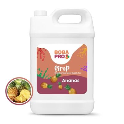 Sirop d'Ananas pour Bubble Tea - Bidon (2.5kg)