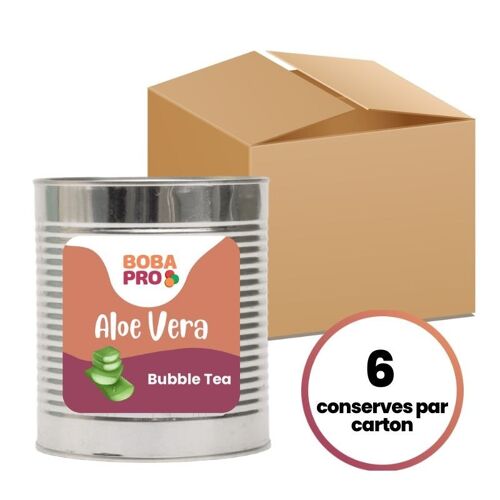 Aloe vera - Carton (6 conserves de 3.3kg)