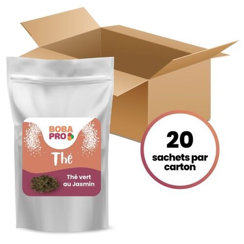 Thé vert au Jasmin - Carton (20 sachets de 600g)