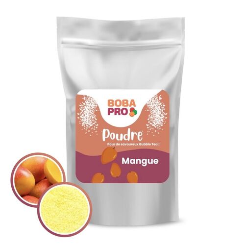 Poudre Mangue pour Bubble Tea - Sachet (1kg)