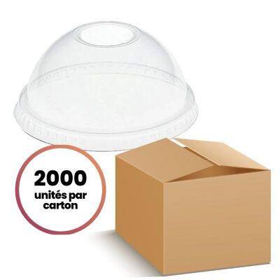 Domes pour gobelets - Carton (2000 gobelets)