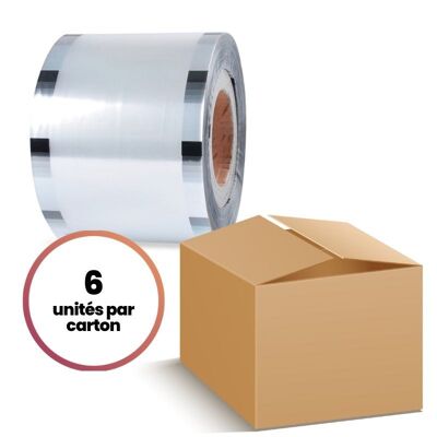 Sealing film roll - Cardboard (6 rolls)