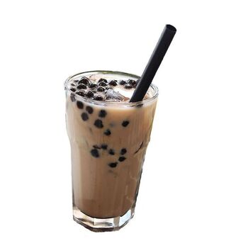 Pailles pour Bubble Tea XXL noires en plastique - Sachet (90 pailles) 2