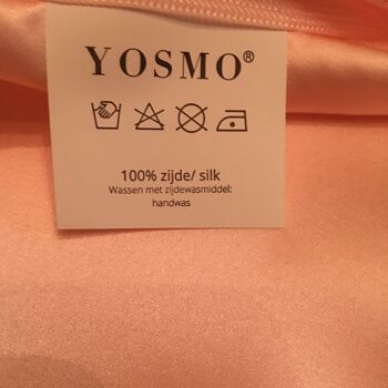 Taie d'oreiller 100% soie YOSMO - Soie de mûrier - Premium - Soin de la peau - Soin des cheveux - Luxe 19