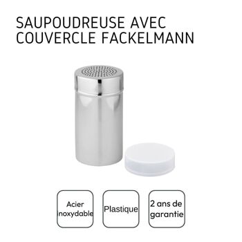 Saupoudreuse de cuisine avec couvercle Fackelmann Divers 7