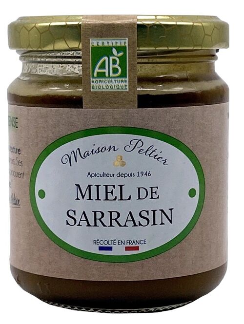 Maison Peltier Miel de Sarrasin de France BIO 250g