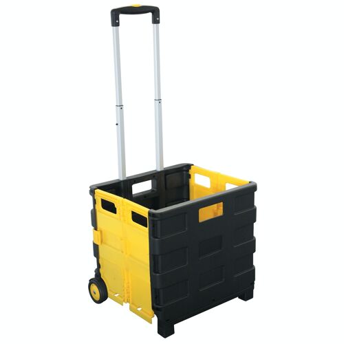 Folding Trolley Cart With Adjustable Handle