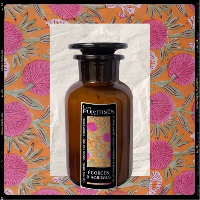 Bougie parfumée Block Print | Apothecary Apothicaire | Agrumes | 250g