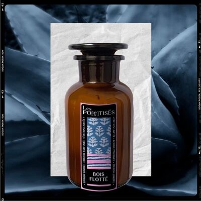 Apothecary Scented Candle | Driftwood | India Blockprint | 250g