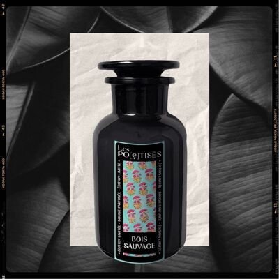 Bougie parfumée  Block Print | Apothecary Apothicaire | Bois Sauvage |  250g