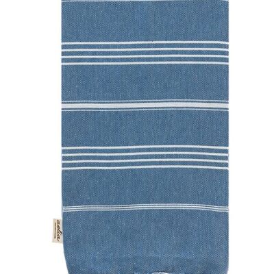 JEANS BLU SAMOTHRAKI E STRISCE BIANCHE