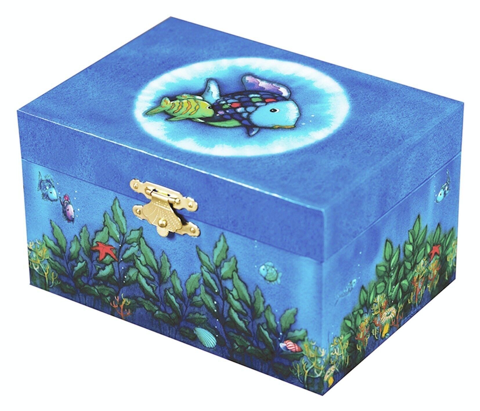 Rainbow Fish Phosphorescent Musical Box ©