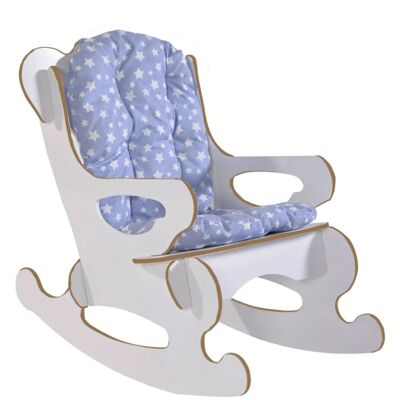 Children's rocking chair blue