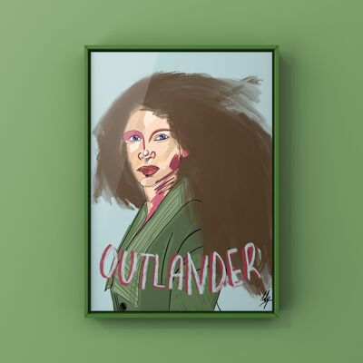 Illustrazione "Claire Fraser"