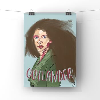 Illustration "Claire Fraser" 2