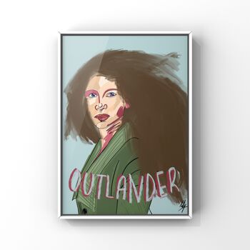 Illustration "Claire Fraser" 4