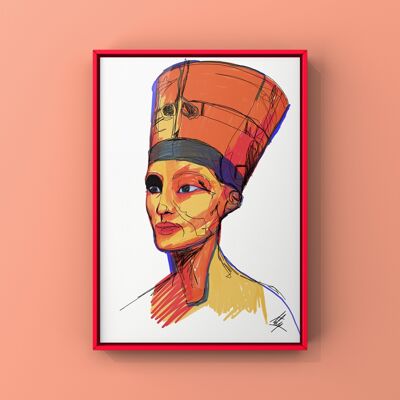 Illustration "Néfertiti"