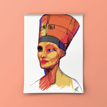 Illustration "Néfertiti" 3
