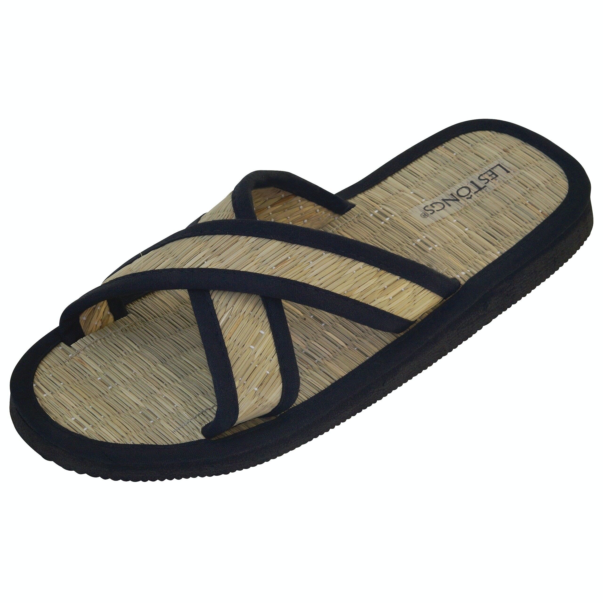Cinnamon slippers LesTôngs X-black