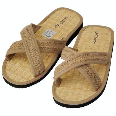 Cinnamon slippers LesTôngs Cotton-X