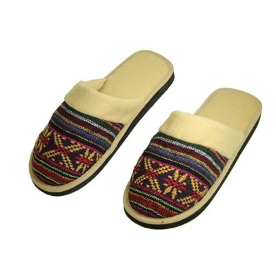 Cinnamon slippers LesTôngs slippers camel