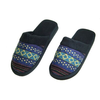 Cinnamon slippers LesTôngs slippers blue