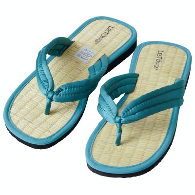 Cinnamon slippers LesTôngs Le Dalat biscaya blue