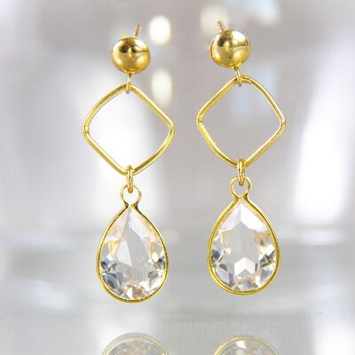 Crystalline Crystal Earrings