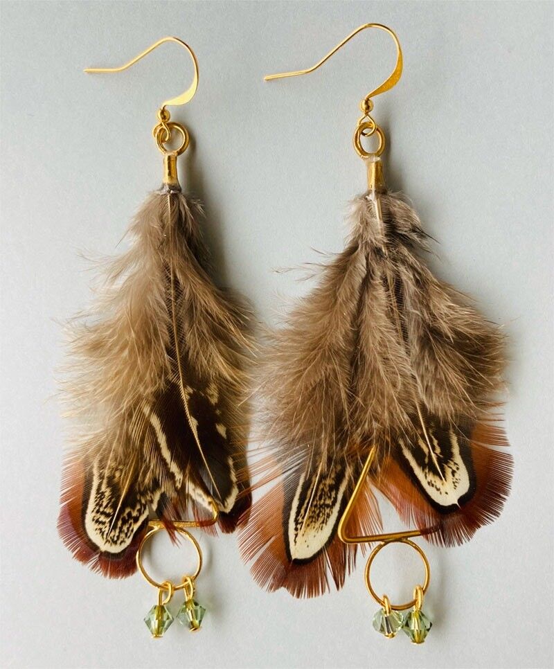 Bronze Turkey Earrings