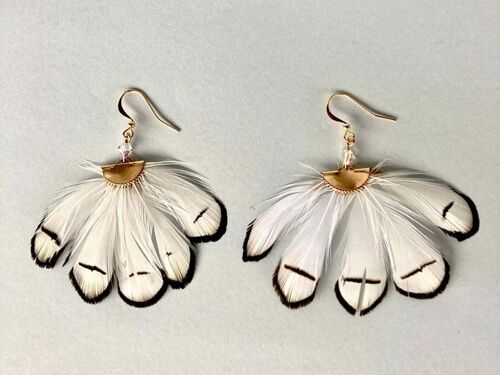 Pendientes Abanico Faisán 2